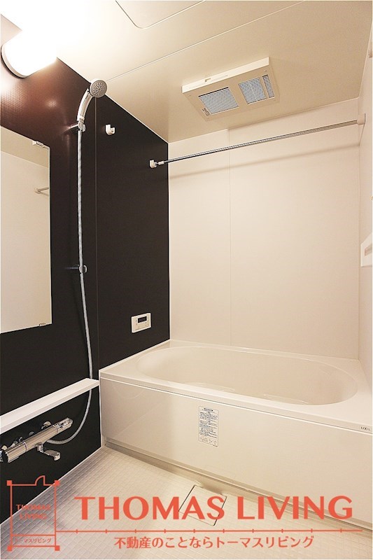 バス・シャワールーム　建築中の為、同じ建築会社の写真をご参考下さい。(同年の新築)