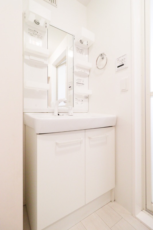 洗面設備　図面と現状に相違がある場合には現状を優先