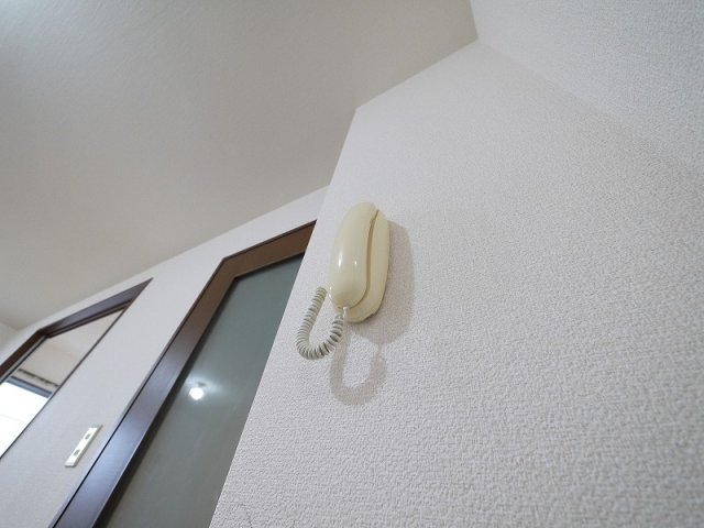 セキュリティ　インターホン付きで安心ですね。