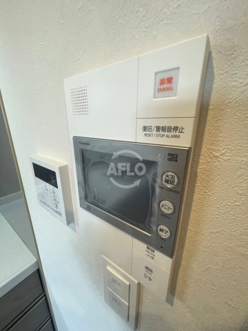 セキュリティ　レジュールアッシュ緑橋　モニター付きインターホン