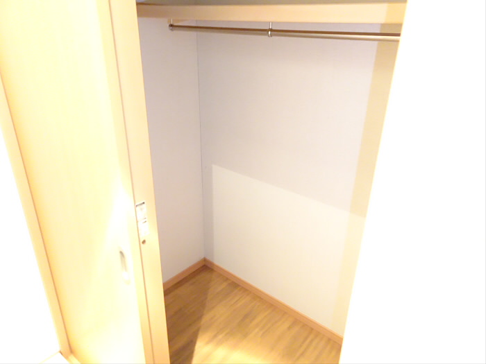 収納　たっぷりとした収納スペースです
