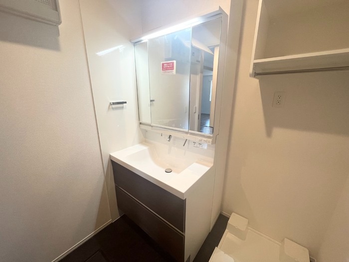 洗面設備　図面と現状に相違がある場合には現状を優先