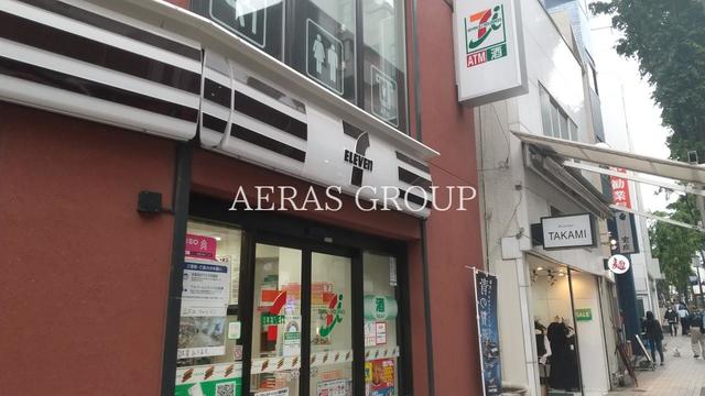 コンビニ　セブン-イレブン 神楽坂５丁目店（コンビニ）まで381m