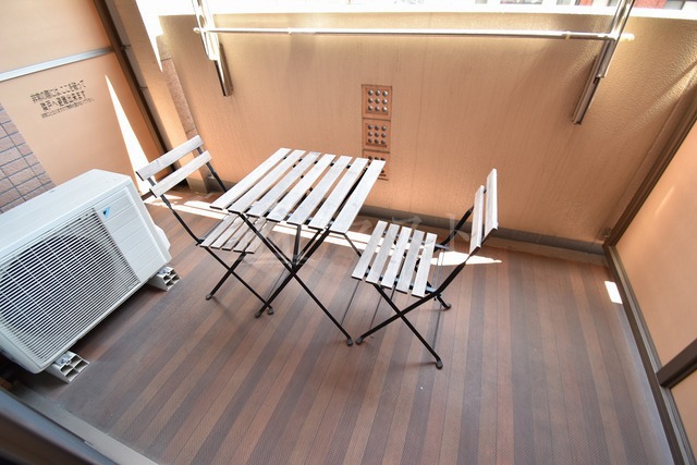 バルコニー　モデルルーム写真