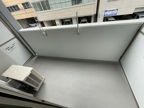 バルコニー　※別部屋の写真です