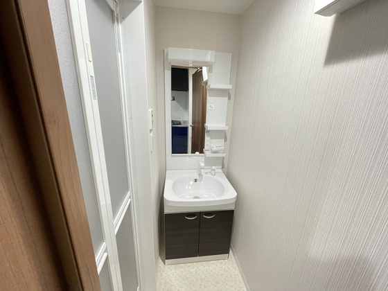 洗面設備　※別部屋の写真です