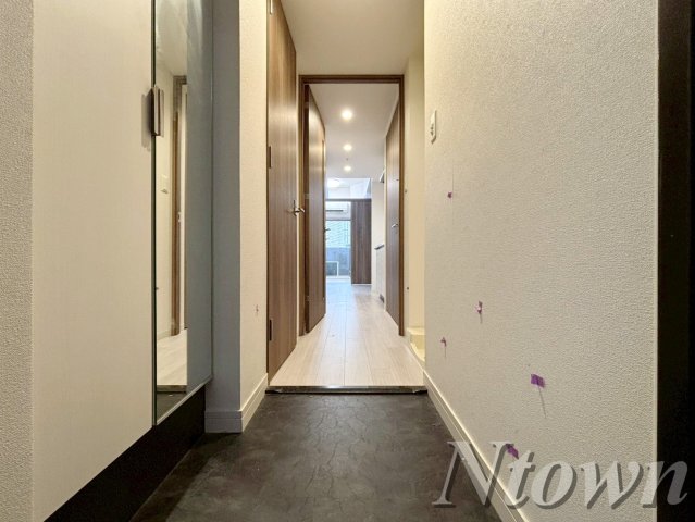 玄関　ゆったりとした玄関です