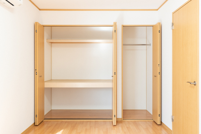 収納　収納のためのスペースです