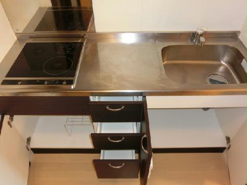 キッチン　電気コンロ　2口