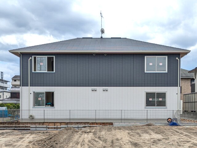 建物外観　建築中