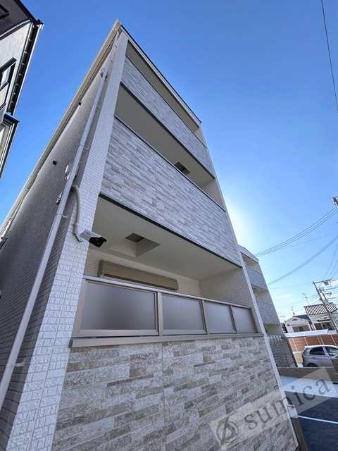 建物外観　閑静な住宅街に立地しています♪