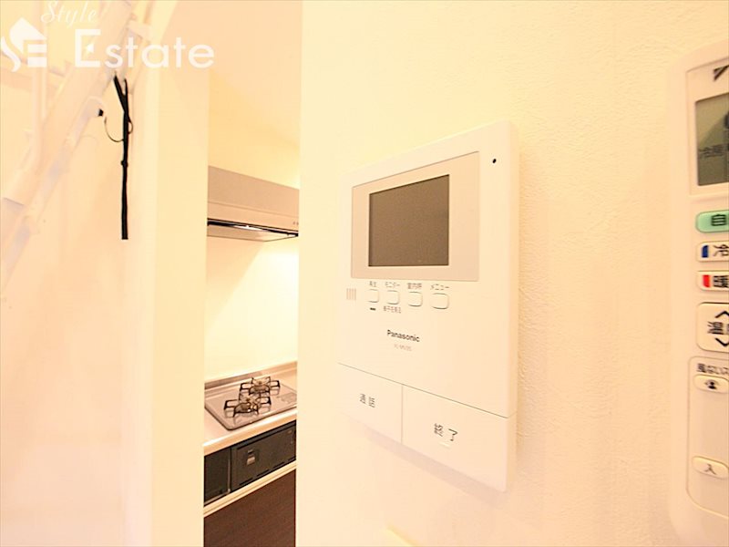 セキュリティ　モニター付きインターホン