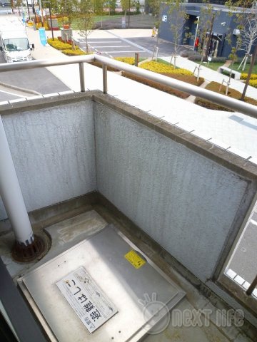 バルコニー　ハイツエフケー相模大野のバルコニー