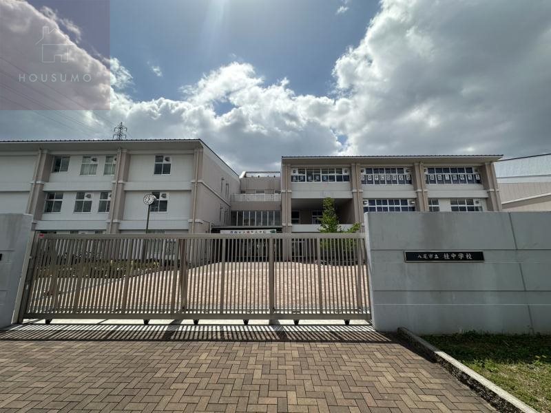 中学校　八尾市立 桂中学校（中学校）まで750m