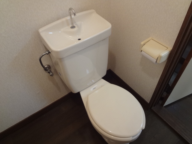 玄関　専用水洗トイレです。