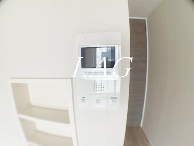 セキュリティ　モニター付きインターフォンです。