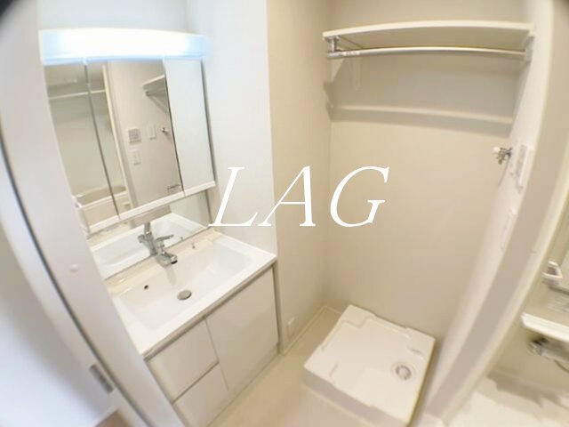 洗面設備　洗面台です。