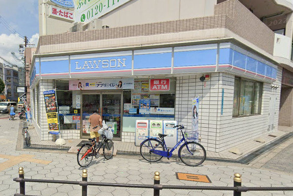 コンビニ　ローソン 大今里西一丁目店（コンビニ）まで408m