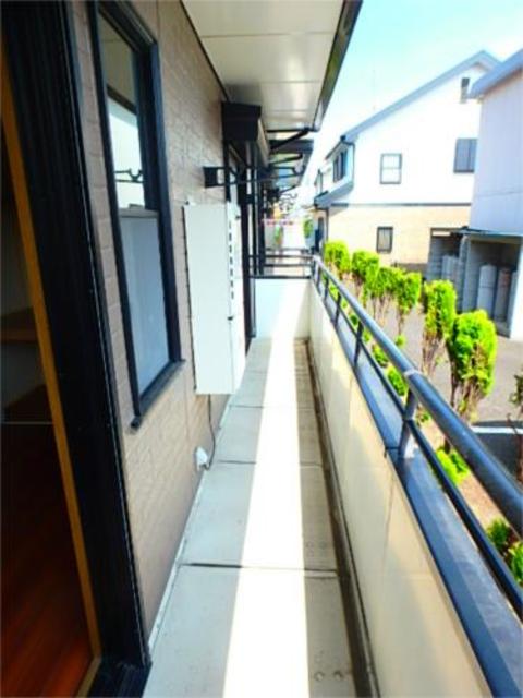 バルコニー　別タイプのお部屋の参考写真