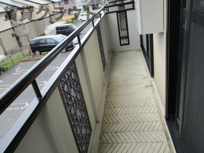 バルコニー　南向きで陽当たり良好です♪