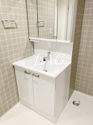 洗面設備　洗面台です。