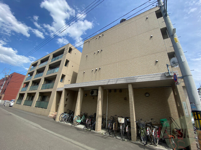 建物外観　札幌市北区新琴似八条「アルモニー麻生」