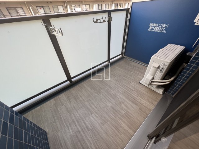 バルコニー　エステムコート四天王寺夕陽丘II　バルコニー