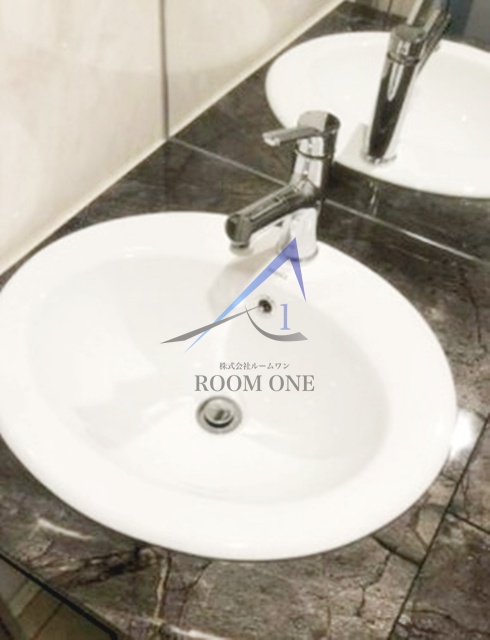 洗面設備　洗面台です。