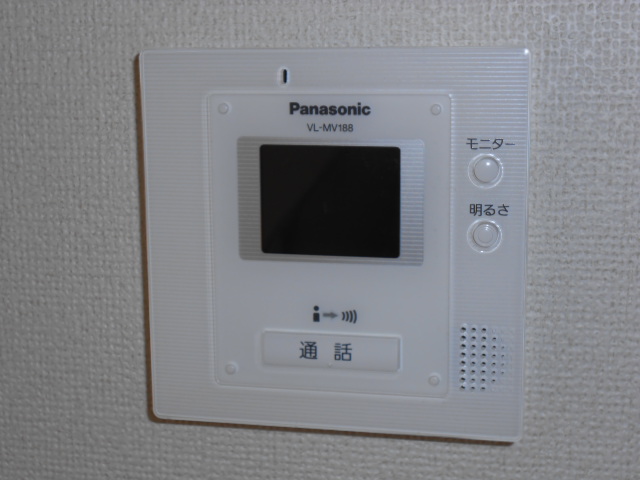 セキュリティ　カラーＴＶモニター付インターホン完備