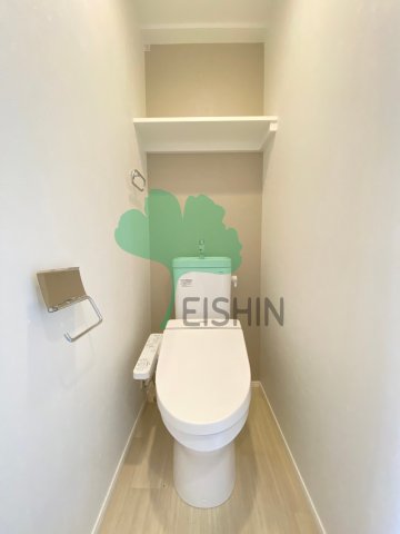 トイレ　清潔感のあるトイレです。