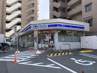 コンビニ　ローソン 平野西六丁目店（コンビニ）まで93m