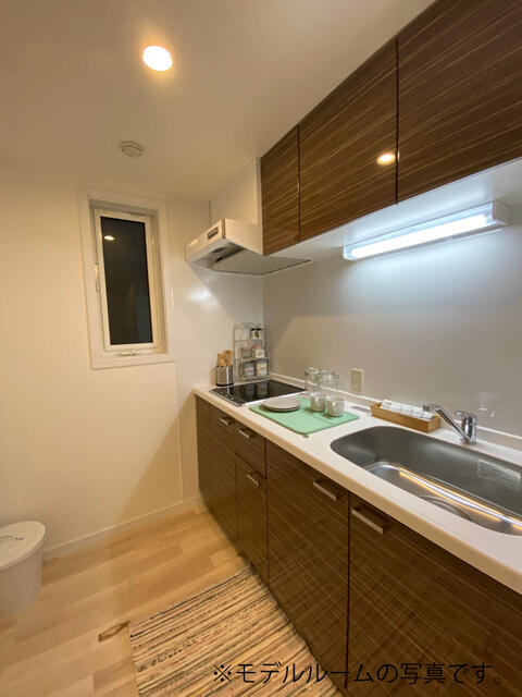 キッチン　※モデルルームの写真です。