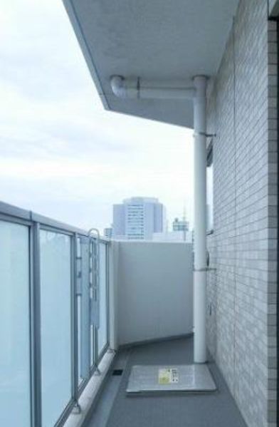 バルコニー　広々としたバルコニーです