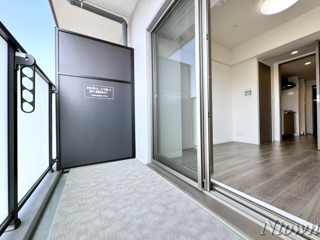 バルコニー　陽当たり良好なバルコニーです