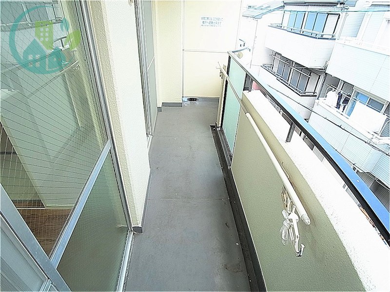 バルコニー　グリーンコーポ大石