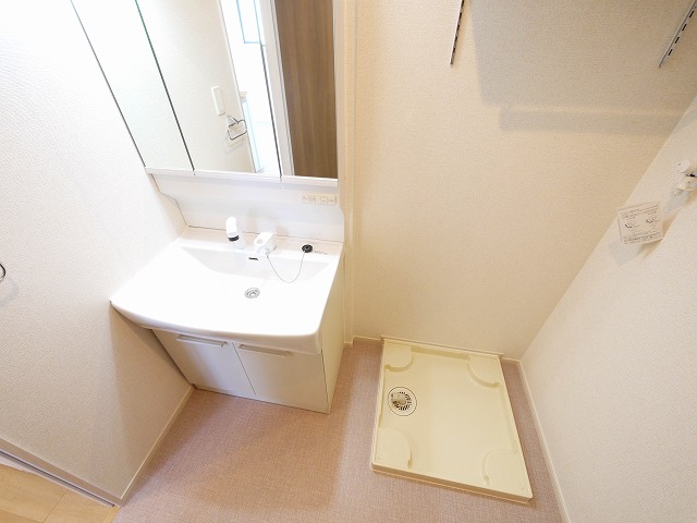 洗面設備　洗面所です