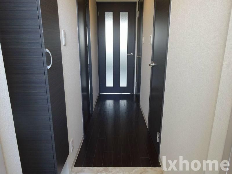 玄関　収納もある玄関です