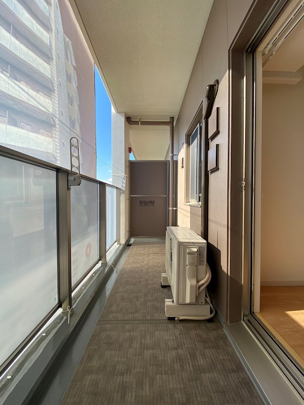 バルコニー　203号のサンプル画像です。