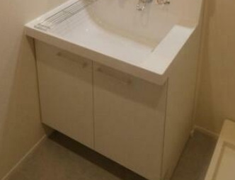 洗面設備　※別部屋の参考写真です。