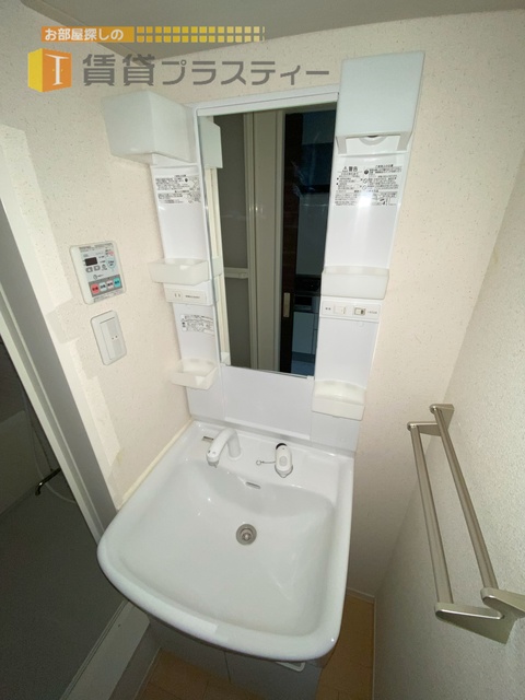 洗面設備　シャンプードレッサー嬉しですね