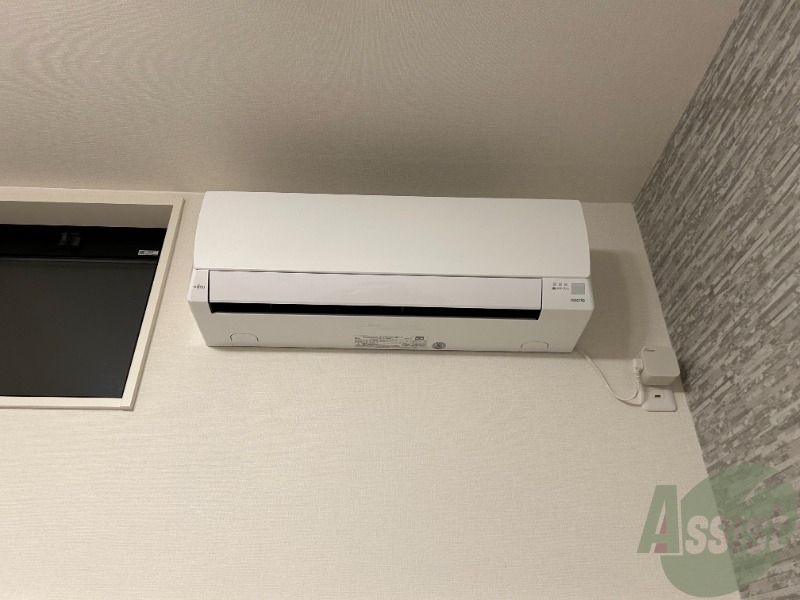 その他設備　エアコンも設置されているので、夏冬安心ですね。