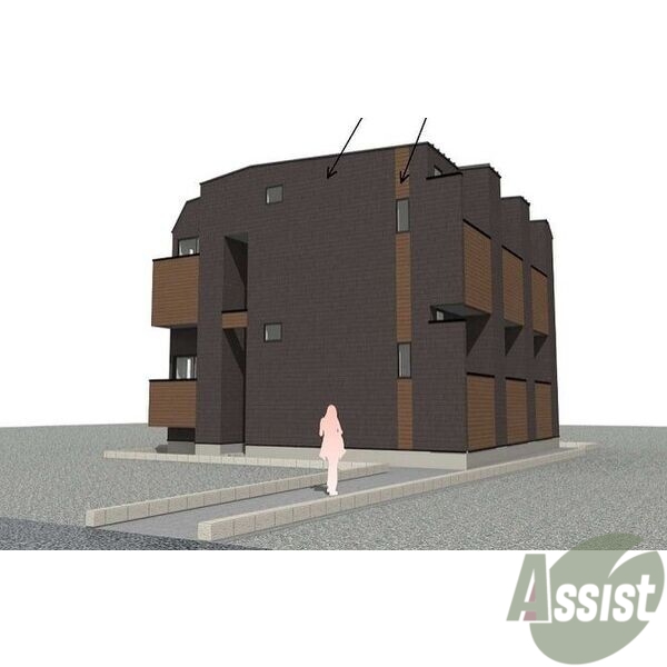 建物外観　仙台市青葉区堤町２丁目「ハーモニーテラス北仙台」