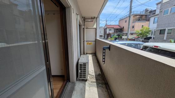 バルコニー　※別部屋の写真です