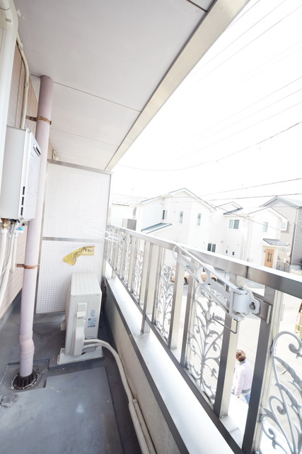 バルコニー　～お洗濯日和だっ～