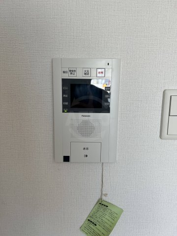 セキュリティ　アンビエンテ四ツ橋　モニター付きインターホン