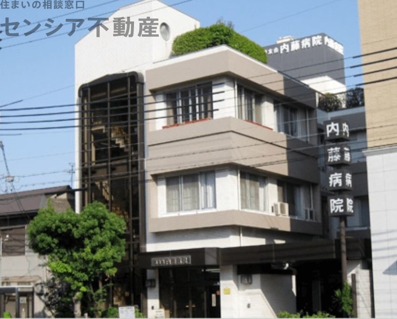 病院　医療法人恵友会内藤病院（病院）まで597m