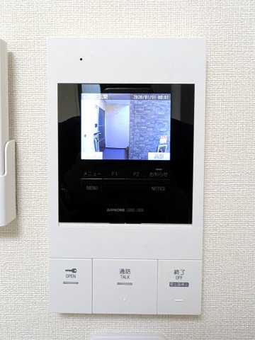 セキュリティ　安心のＴＶドアホン付き