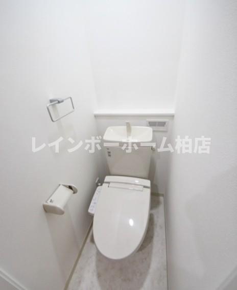 トイレ　ゆったりとした空間のトイレです