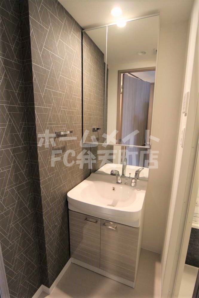 洗面設備　洗面所です