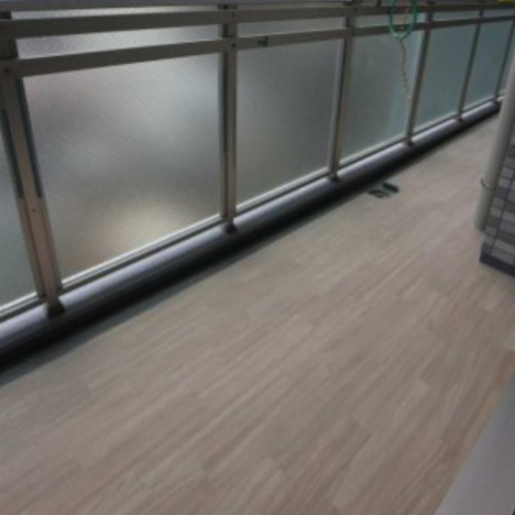 バルコニー　お洗濯にも便利なバルコニー付き